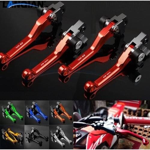 Dirt Bike Pivot Lever Motorcycle Aluminum Brake Clutch Lever For Honda CRF250R CRF450R CRF 250R 450R 2004 2005 2006 Accessories