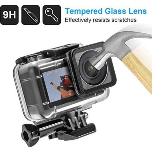 Diving Accessories for DJI Osmo Action 61m Underwater Photography Waterproof Case Cage for Diving