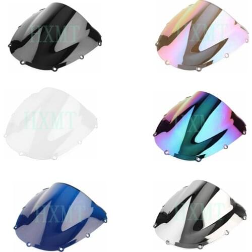 For Honda CBR 900 RR 954 2002 2003 Black Windshield WindScreen Double Bubble CBR954 CBR900 CBR900RR CBR954RR cbr900 cbr rr r