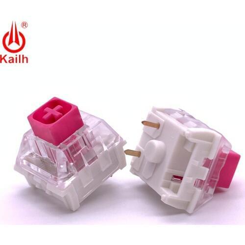 Kailh box pinks Switch diy mechanical keyboard RGB/SMD clicky Switch accessories