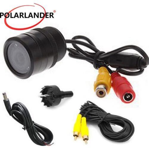 28MM universal drilling infrared Car auto vehicle Rear View reverse reverse backup Camera Night Vision