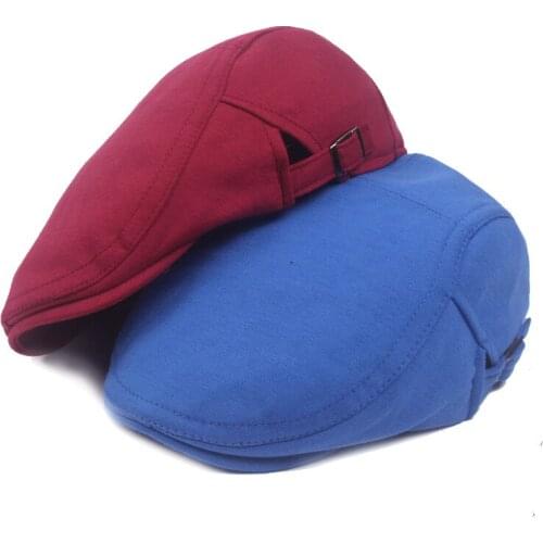 2020 Unisex Wool Felt Newsboy Caps Mens Womens Flat Peaked Caps Cabbie Ivy Hats Casquette for Adults GH-732