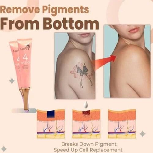 13ml Permanent Tattoo Removal Cream No Pain Remover Cream Permanent Body Art Skin Eyebrow Fading Tattoo Supplies Concealer Cream