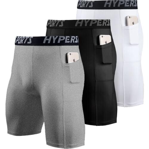 Mens Sports Performance Active Compression Cool Dry Baselayer Shorts Compression Shorts Pants Workout Leggings