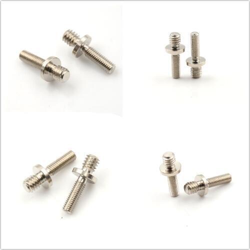 New 2pcs/lot 11mm x 26.1mm 1/4" Male Threaded to M5 Male Threaded screw Adapters for tripod camera