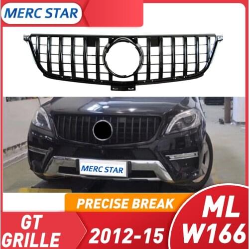 Front Rack suitable for class ML W166 GT R, Grill 2012-15 ML300 ML320 ML350 ML400 ML450 GT