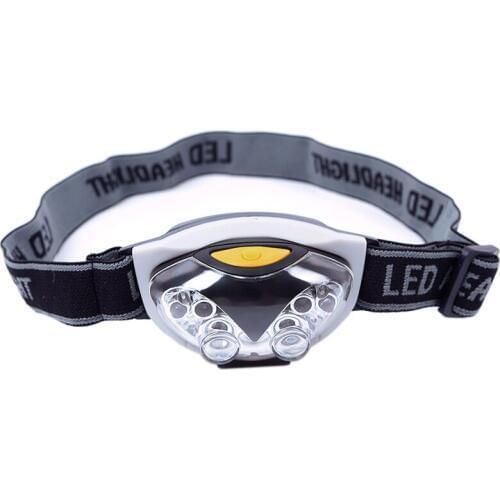 KSOL New Style Portable LED Head Lamp Torch Light Hands Flashlight With Headband Emergency Survival for Camping #65020