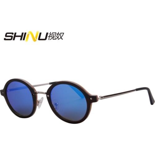 Retro Vintage Mirror Glasses Women Men Polarized Wood Sunglasses Female Male Eyeglasses Outdoor Goggle Shade Gozluk SH73024