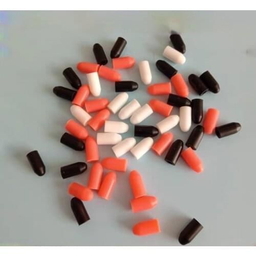 Silica gel set 20PCS Syringe Silicone Rubber Cap Needle Cover Injector Seal Test Tube End Caps 3mm Rubber Sealing Head Gasket