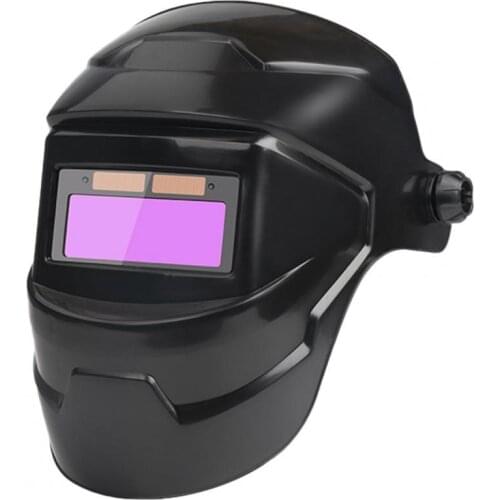 High-quality Solar Powered Welding Helmet Eye Protection Auto Darkening LCD Clear Welding Shield Grinding Hood Safety Gear