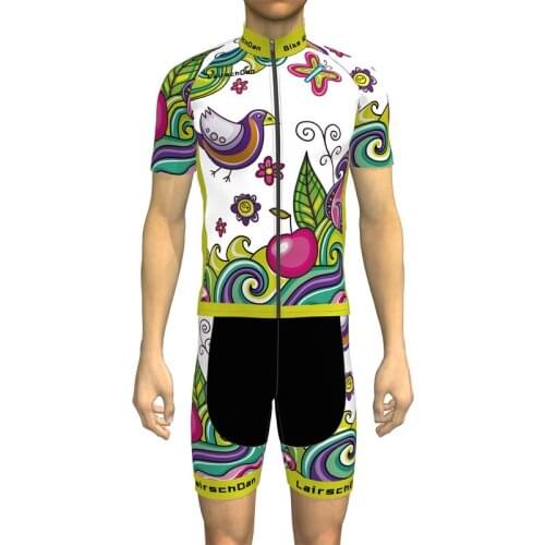 SPTGRVO LairschDan Woman Cycling Clothes Summer Quick Dry Short Sleeve Bike Jersey Set Bicycle Sportwear Blusa Ciclismo Feminina