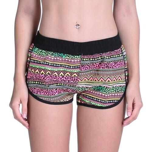 Europe and American Womens Summer Beach Shorts Europe Style Print Beach Pants Seaby Holiday Female Bermuda Shorts Drop Shipping