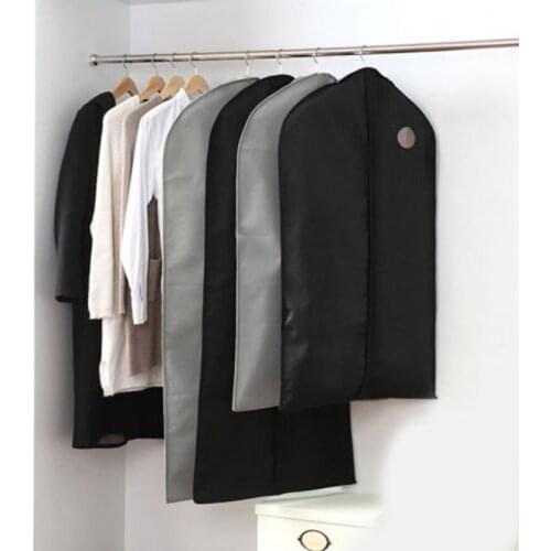 Travel Zipper Bag Breathable Garment Dress Suit Clothes Coat Cover Protector Home Coat Suit Storage Clothes Bag Cover