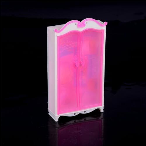 1 Pc Doll House Closet Toy Princess Bedroom Furniture Closet Wardrobe For Dolls Toys Child Gifts Doll Accessories