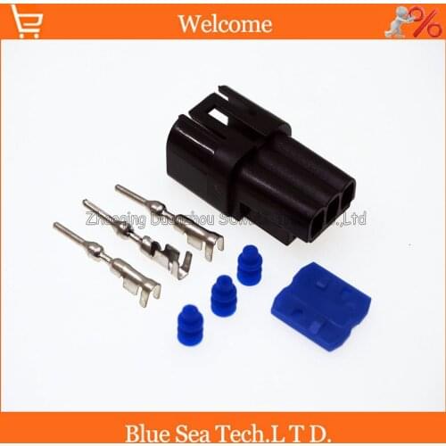 3Pin male Auto plug connector,Auto waterproof electrical connector plug for car