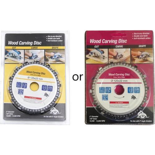 5 Inch 14Tooth Grinder Chainsaw Disc for Cutting Wood Saw Blade Chain Circular 125*22mm