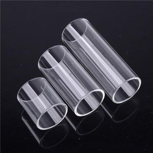 Guitar accessories guitar glass slider transparent finger cot guitar finger ring transparent guitar slide 3 pcs/lot