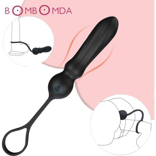 Sex Didlo Anal Vibrator For Men Prostate Massager G spot Stimulator Anal Plug 9 Speeds Vibrator Adult Sex Toys Male Masturbator