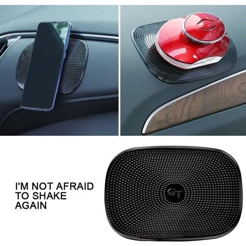 15x10cm Car Anti Slip Pad Silica Gel Sticky Pad Dashboard Mobile Phone Stand Non-slip Mat Soft Silicone Car Interior Accessories