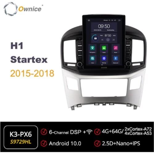 Ownice Octa 8 Core Android 10.0 Car Radio forHyundai H1 Starex 2015- 2018 Multimedia Video Audio GPS Player head Unit 4G LTE