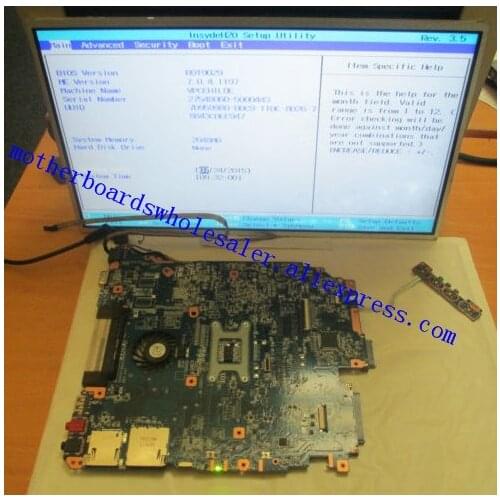 Free Shipping A1827699A Main board For Sony MBX-247 DA0HK1MB6E0 Series MB P/N: 31HK1MB00D0 Laptop Motherboard 100% fully tested
