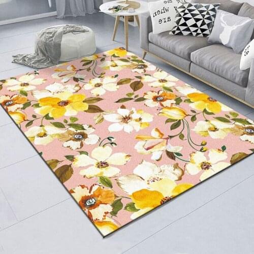 Fashion creative European printing 3D corridor zebino geometric model Nordic carpet living room carpet