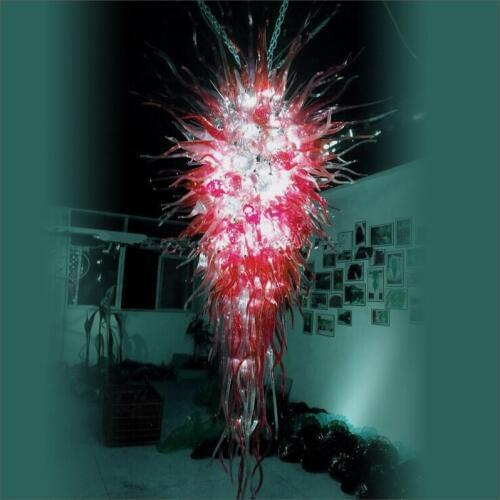 Fancy Led Light Modern Decor Home Light Unique Design Hand Blown Murano Glass Chandelier