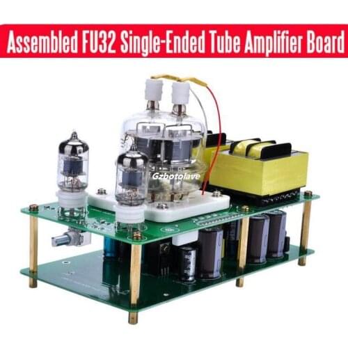 Latest 6J1+ fu32 APPJ Assembled Single-Ended Class A Tube Amplifier Audio Power Amp Board