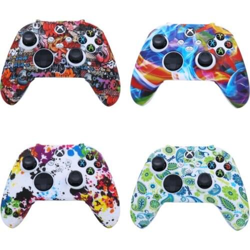 NEW Controller Non-slip Cover Colorful Soft Shell Gamepad Silicone Protective Accessories Suitable For Xbox Series S/X