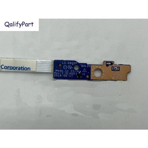 Original Laptop Switch Power Button Board for Dell 15 5567 5768 5767 5565 LS-D802P