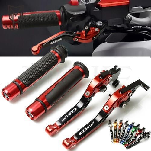 For Honda CB400 CB400SF CB400 VTEC 1992-1998 CB-1 CB400F 1989-1991 CB 400 SF F Motorcycle CNC Brake Clutch Lever Handle Grips