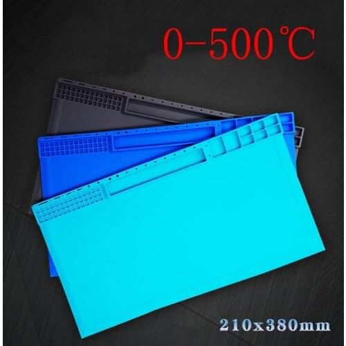 Heat-resistant Silicone Soldering Mat Heat Insulation Pad BGA Soldering Station Repair Kit Maintenance Platform High Quality