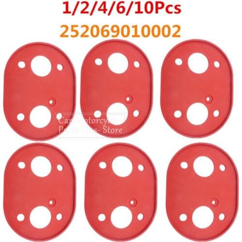 1/2/4/6/10x Car Air Heater Seal Gaskets Base Red For Eberspacher Airtronic D2 D4 For Webasto Air Top 2000 Diesel Parking Heater