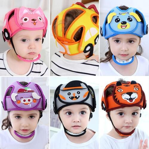 Baby Protective Helmet For Kids Safety Helmet Babies Walking Running Headwear Head Protection Soft Baby Safety Helmet Child Hats
