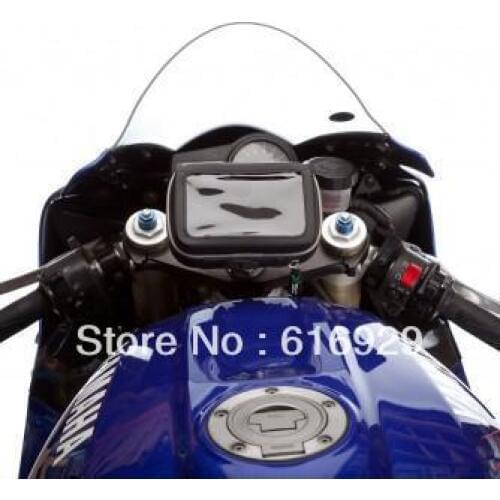 10PC 5" Waterproof 360 Motorcycle Bike Cycling GPS SAT NAV Case/Bag w/Mount Holder waterproof GPS navigation CASE PHONE holder