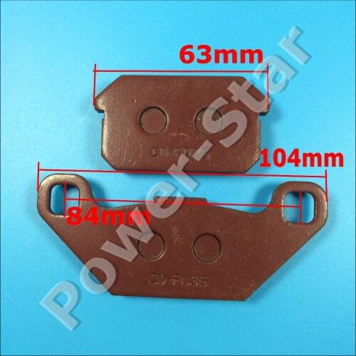 2pcs Hammerhead SS250 250CC Go Kart Buggy Rear Brake Pads