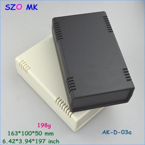 Szomk abs plastic electronics control box (1 pcs) 163*100*50mm plastic equipment enclosure instrument project case