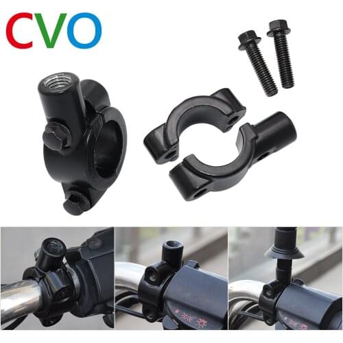 7/8" Motorcycle Handle Bar Mirror Mount Holder Rearview Handlebar Mirror Clamp For KTM Suzuki Honda For Kawasaki BMW Yamaha ATV