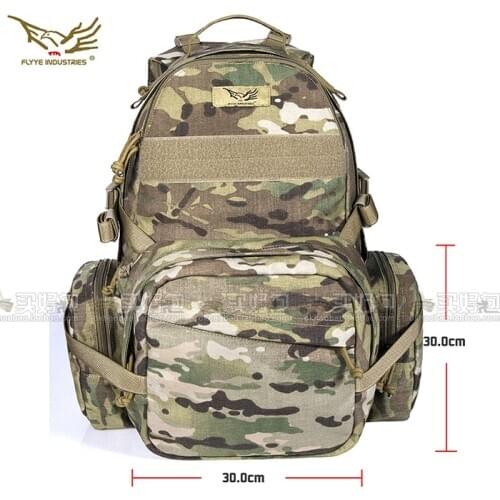 FLYYE front line deployment knapsack hump linchpin version comfortable back 3D shoulder knapsack FY-PK-M016