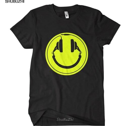 Headphone Smiley T-Shirt Hardcore Hakke Schranz Hardstyle Hardtekk Techno Koks sbz3299