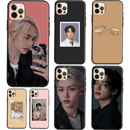 Stray Kids Felix Hyunjin Chan TPU Phone Case For iPhone 12 11 Pro Max Mini XS X XR 6S 7 8 Plus SE 2020 Soft Cover Case