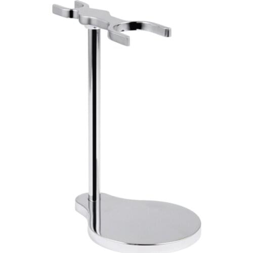 Men Razor Holder Stainless Steel Shaving Brush Stand Safety Razor Razor Holder Razor Rack & Brush Not Including