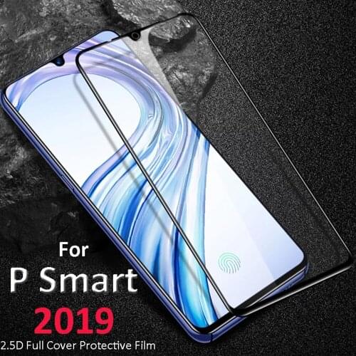 Full cover for huawei p smart plus 2018 Z pro 2019 S 2020 2021 tempered glass screen protector phone protective film smartphone