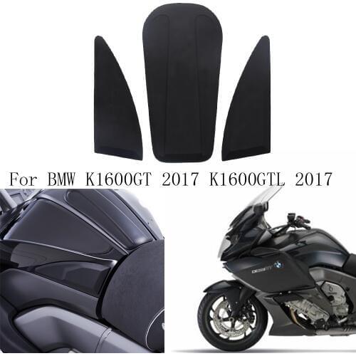 Silica gel Motorcycle Tank Pad Protector Sticker Decal Gas Knee Grip Tank Traction Pad For BMW K1600GT K1600GTL