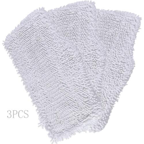 3 Pack Microfiber Replacement Washable Cleaning Pads for Shark Steam & Spray Mop S3101 S3202 S3250 S3251 SK410 SK435CO SK460 SK1