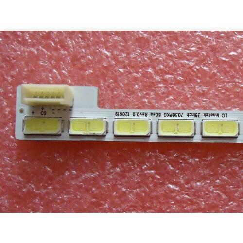 LED backlight bar for TV LG Innotek 39inch 7030PKG 60ea T390HVN01.0 73.39T03.003-0-JS1 60LED 487mm