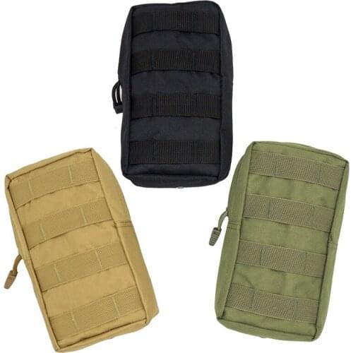 Tactical Molle Pouch Bag Utility EDC Pouch for Vest Backpack Belt Outdoor Hunting Waist Pack Military Airsoft Game Accessory Bag