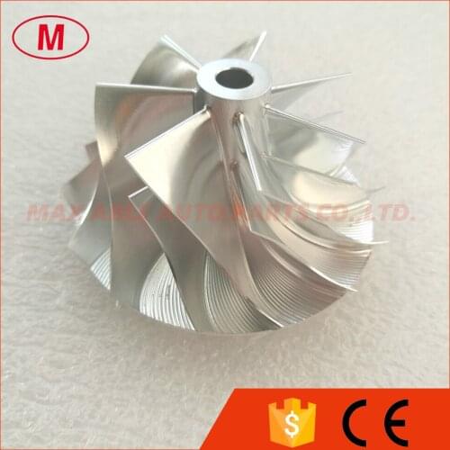 RHF5HB High Performance Turbocharger Aluminum 2068/Milling/Billet Compressor wheel 46.50/59.94mm 7+7 blades for Su*ba*ru VF30