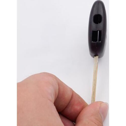 Replacement Remote Fob Case Cover 2 Buttons Holes on side of Shell Car Key Blank Shell For Toyota