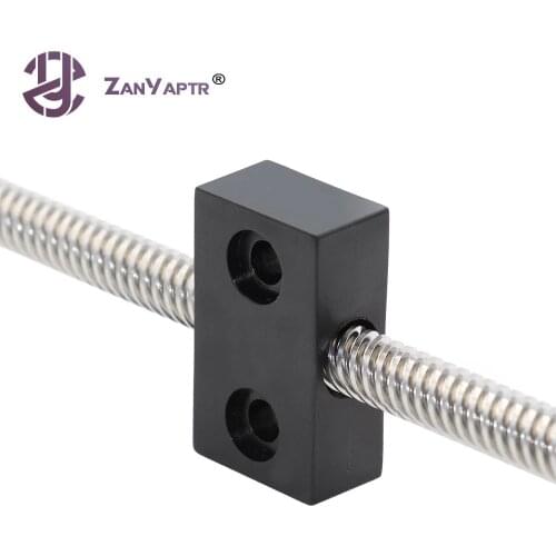 1Pcs T-Type Openbuilds Anti-backlash Nut Block T8 screw 8mm screw lead 2mm 4mm 8mm for 3D Printer